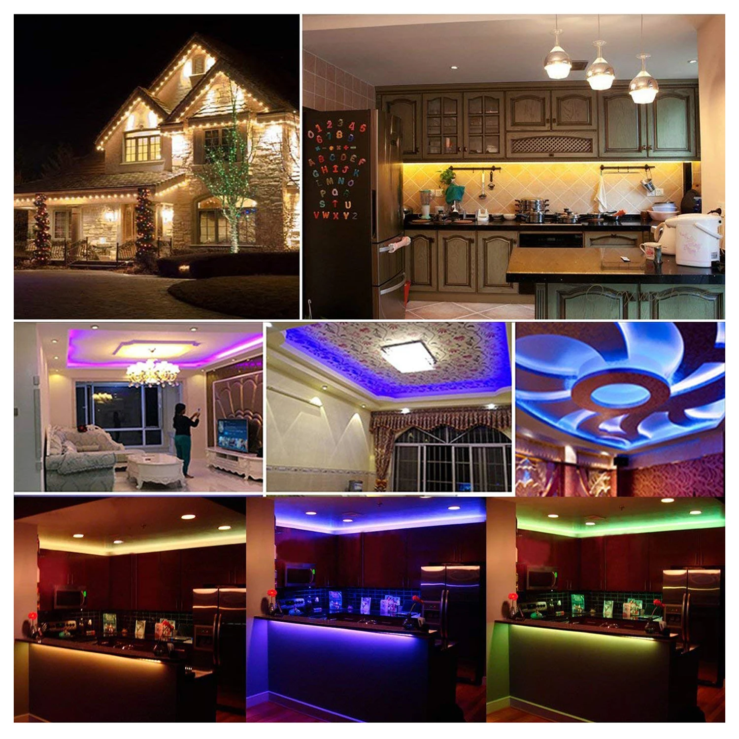 Led Strip RGBW Controller RF with 21 Keys Wireless Remote Google/Alexa for 5050/3528 SMD |