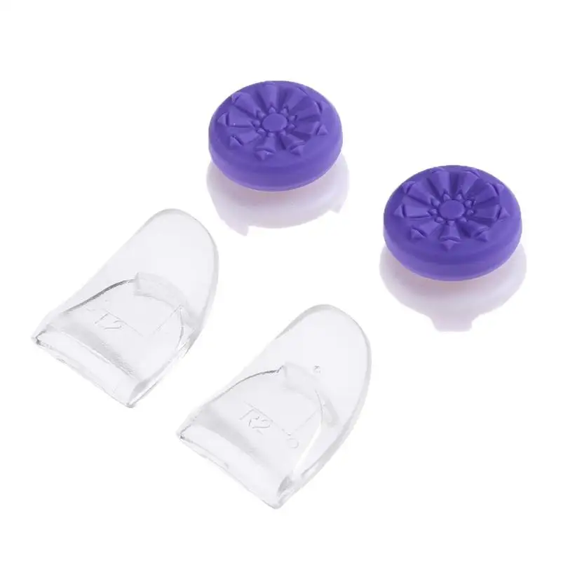 4pcs L2 R2 Trigger Extenders Buttons Thumbstick Caps Kit for PS4 Controller | Электроника