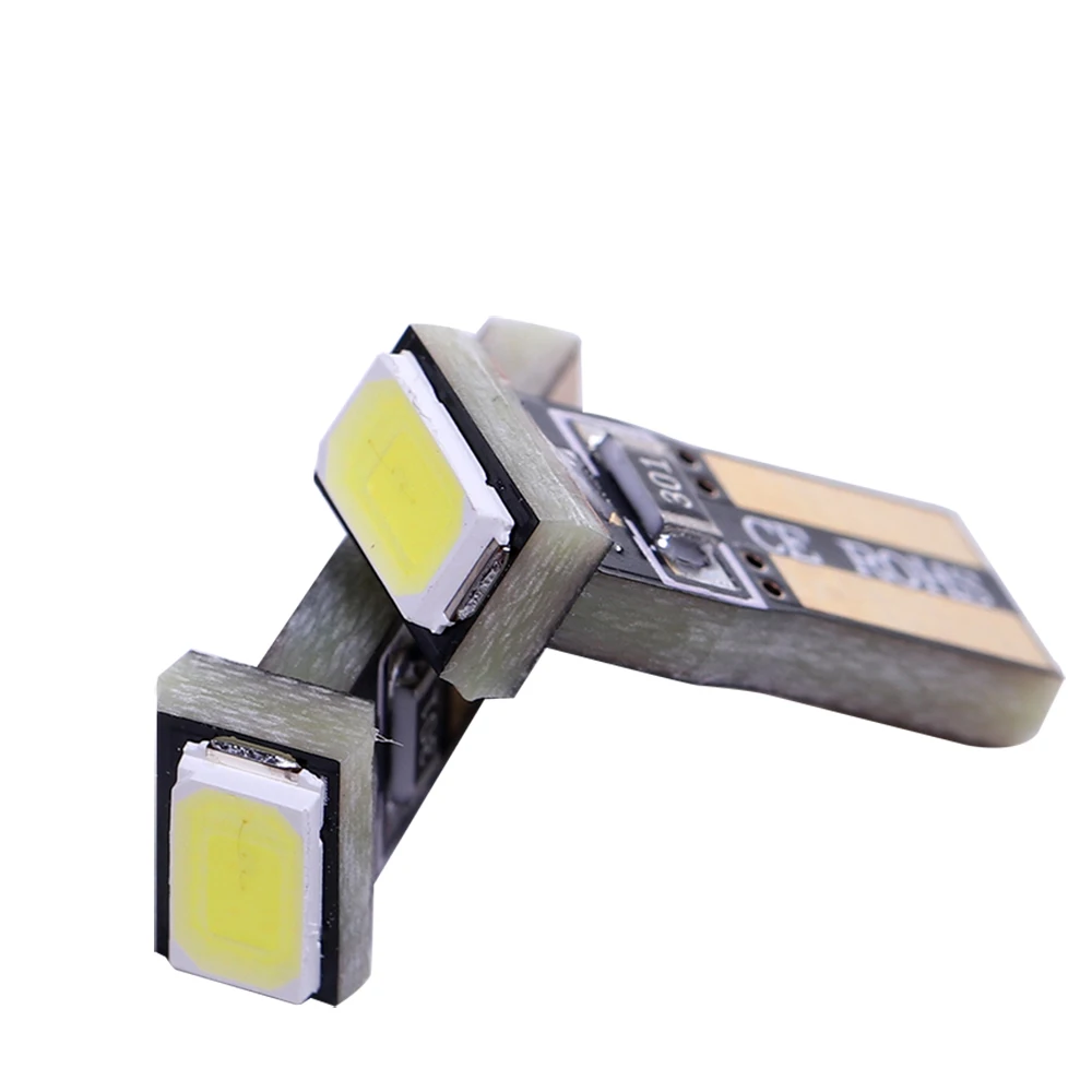 Автомобильный светодиодный индикатор T5 1 SMD 5730 лампа номерного знака