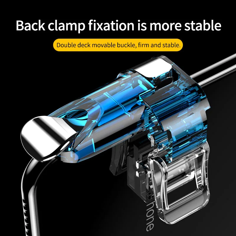 Металлическая кнопка пуска для телефона чувствительная Кнопка огня Джойстики