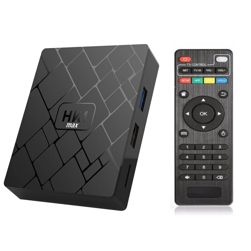HK1 MAX Smart tv BOX Android 8 1 RK3328 Четырехъядерный 4 Гб Ram 32G Rom wifi 3D USB 3 0 4K HDR H.265 приставка |