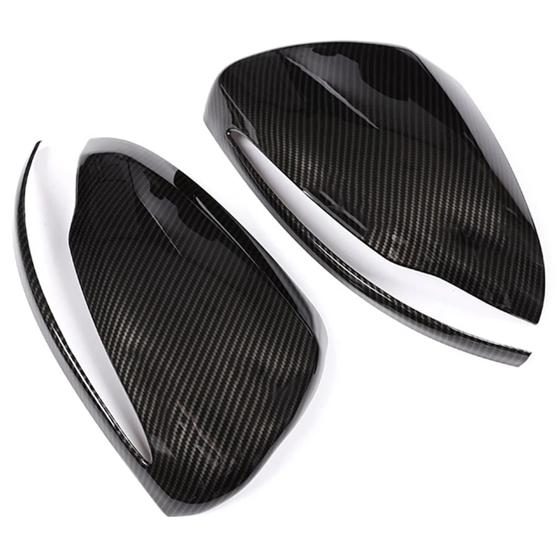 Carbon Fiber For Mercedes Benz C w205 E W213 GLC-Class X253 S Class w222 ABS Plastic Car Rearview Mirror Cap Cover Trim LH | Автомобили и
