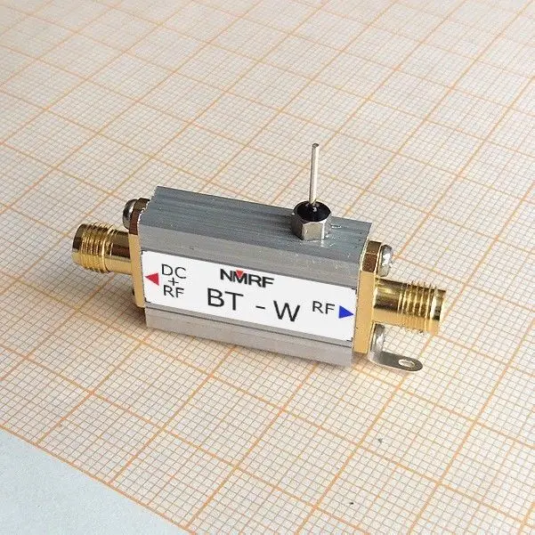 Bias Tee Wideband 10 M 4 GHz SMA RF коаксиальный T Type F/HAM радио SDR LNA усилитель|Интегральные схемы|