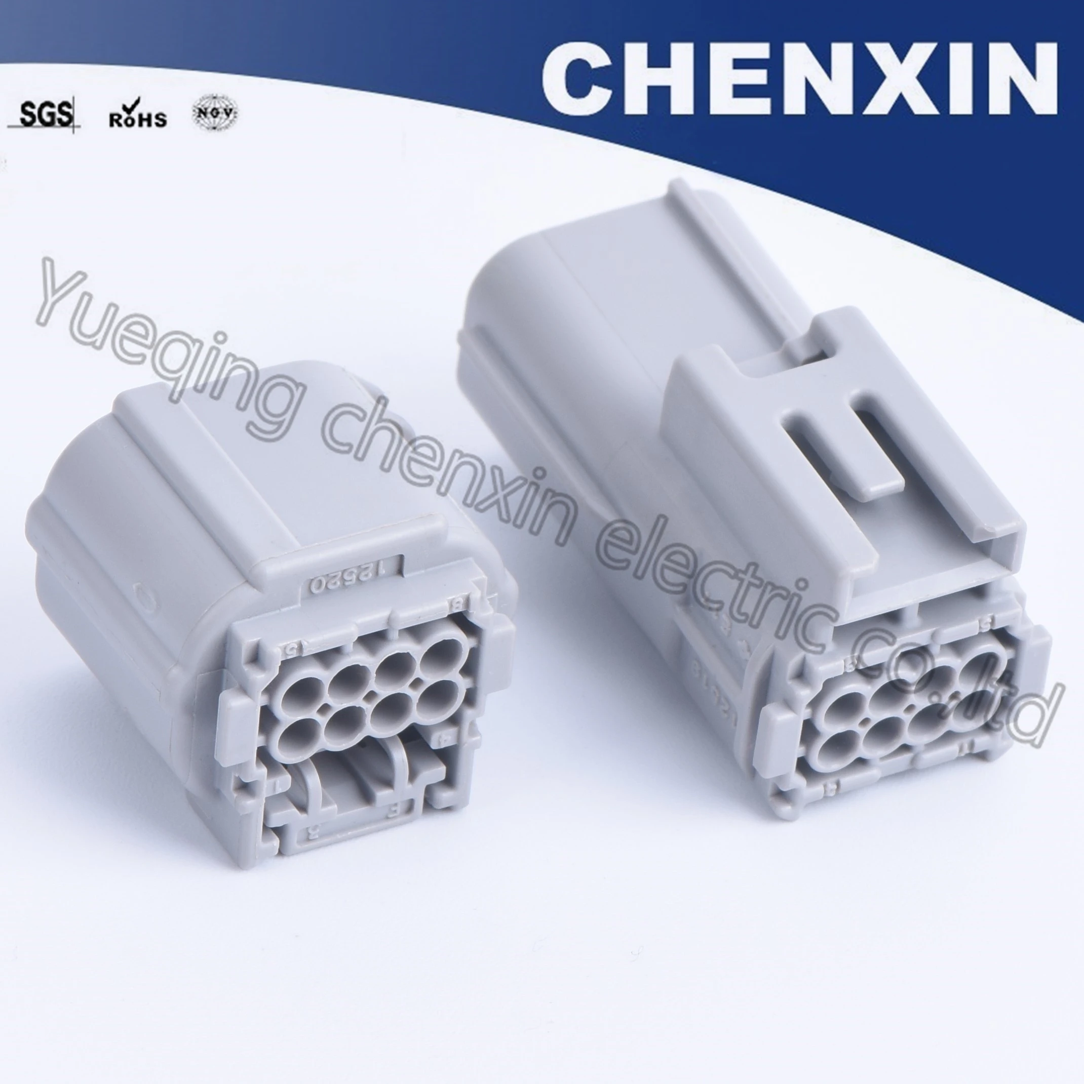 Серый 8 pin Авто Разъем жгут проводов (0 6) 6188-0779 6189-1240 Реверсивный радарный разъем