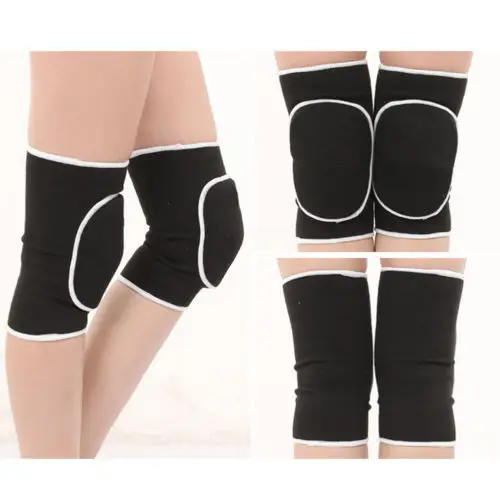 Solid Color Adult Knee Pads Dance Breathable Kneepad Brace Support Leg Elbow Protect Yoga 2Pcs | Спорт и развлечения