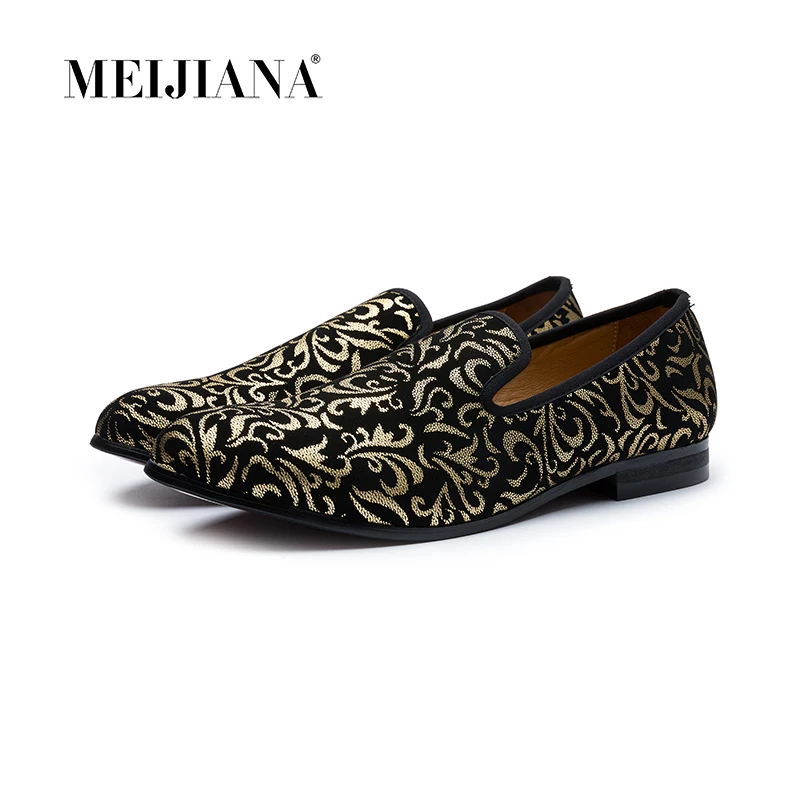 MEIJIANA Men's Loafers Shoes Non-Slip 2019 Fashion Luxury Casual Flat Wedding | Обувь