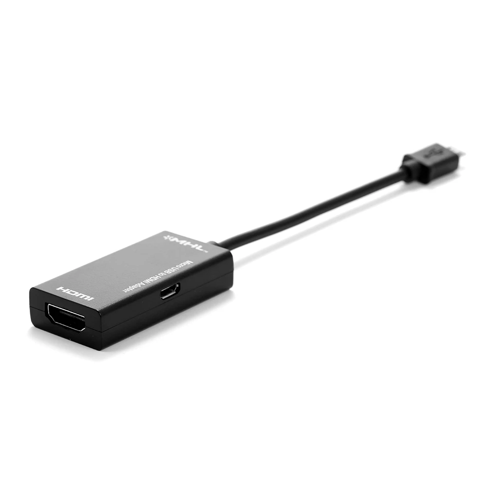 Адаптер Micro USB для мультимедийного интерфейса высокой четкости ТВ Кабель адаптер