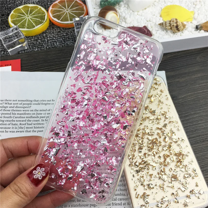 Love Heart Glitter Phone Case For iphone X XR XS MAX Liquid Quicksand Cover 5 5S SE 6S 6 7 8 Plus Bling Sequins |