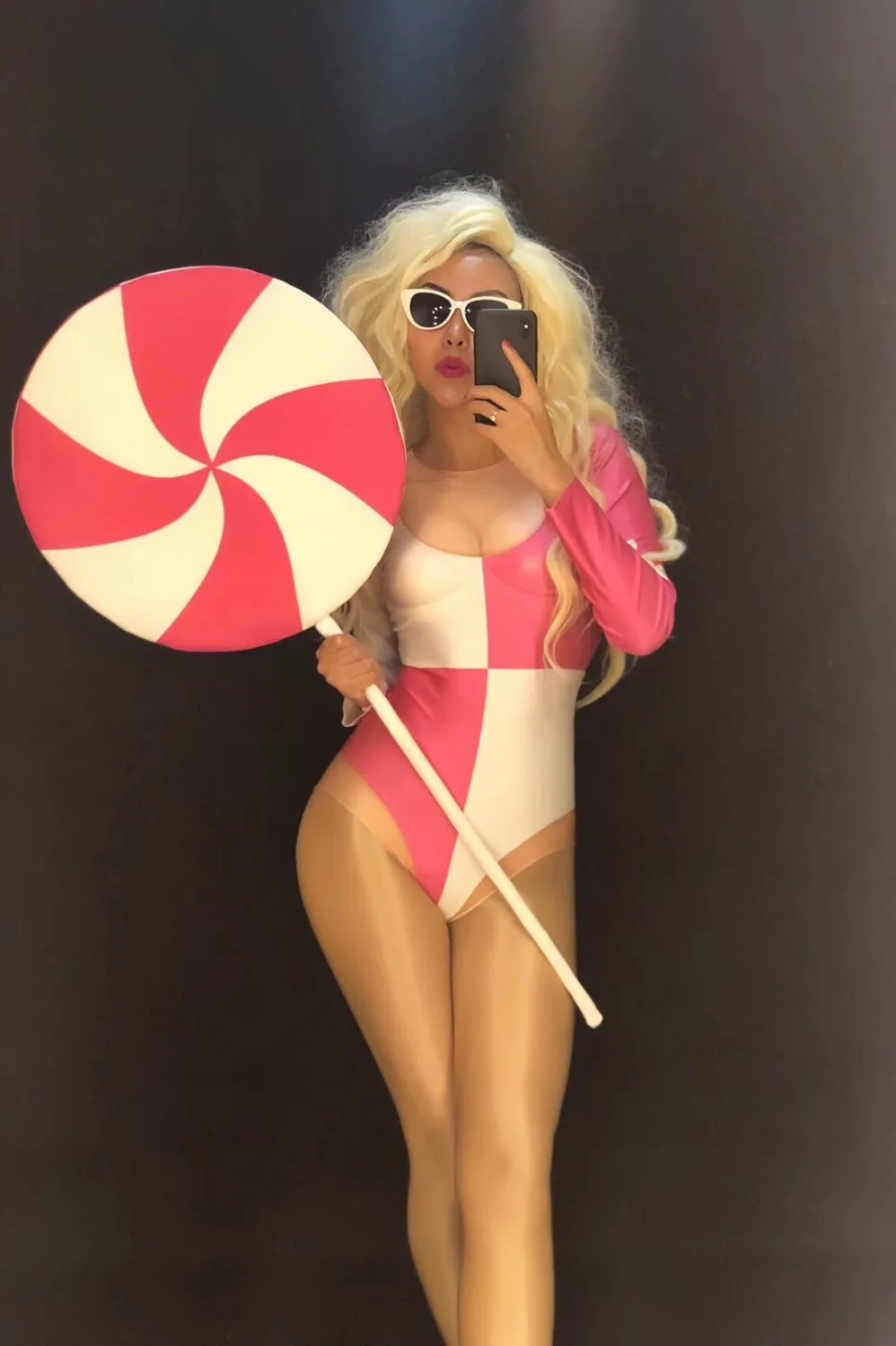 New Women Sexy Bodysuit Nightclub Party Stage Wear Show Costumes Dancer Singer Gogo Clothing