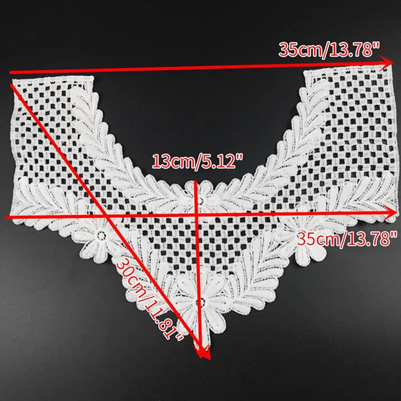 Новый кружевной воротник ложный воротничок женские ложные воротнички съемный