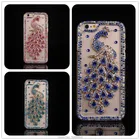 Роскошные блестящие чехлы с 3D павлином и бриллиантами для Samsung Galaxy A13 A33 A53 A73 A52s A72 A52 A32 A22 A12 5G 4G, чехлы с кристаллами