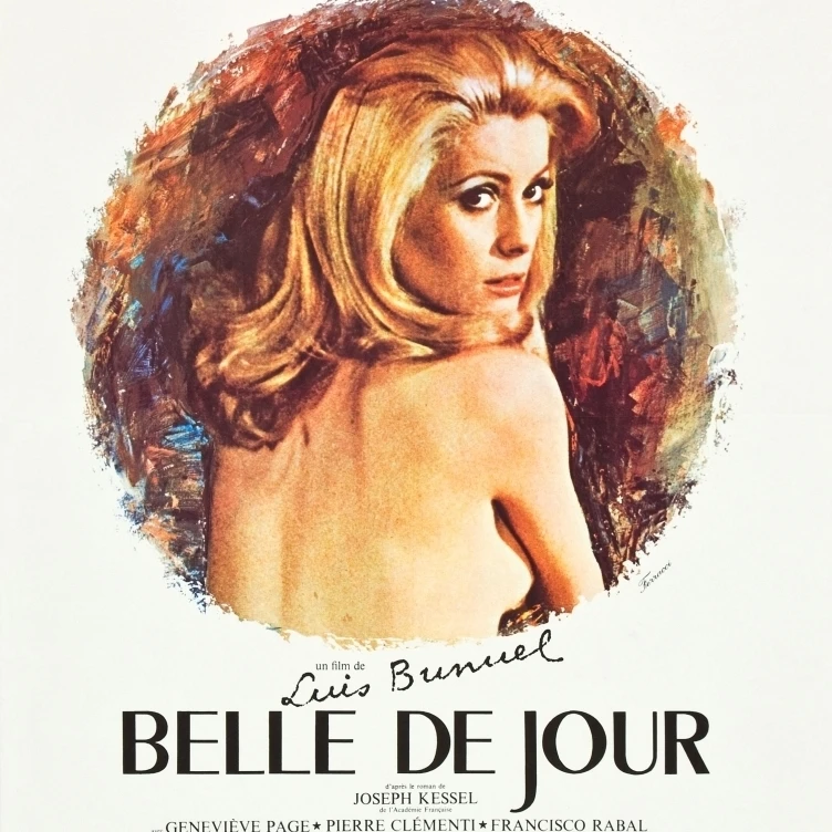 Belle De Jour Catherine Deneuve 1967 постер с фильмом Masterprint (24x36)|Таблички и знаки| |