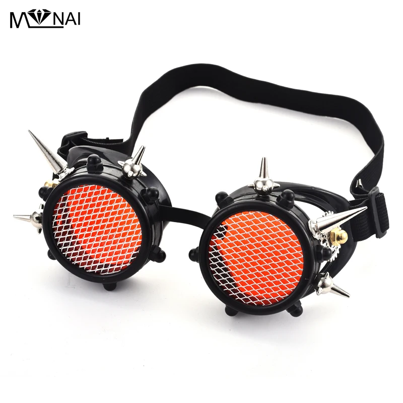 Искусственные шипы очки в викторианском стиле готический косплей искусственная