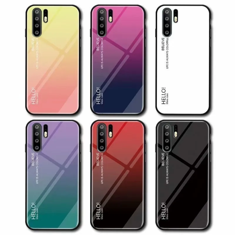 Чехол для телефона CHYI Huawei P20 Lite P30 Pro роскошные Мобильные аксессуары стеклянный