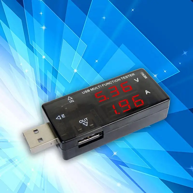 USB вольтметр измеритель емкости аккумулятора для дома и офиса|Измерители тока| |