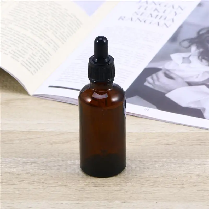 Refillable Empty Essential Oil Bottle With Dropper Spray Glass | Дом и сад