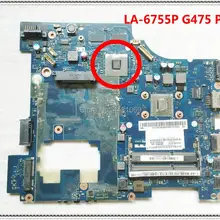 LA-6755P for LENOVO G475 Notebook PAWGC LA-6755P motherboard non-integrated DDR3 100% test
