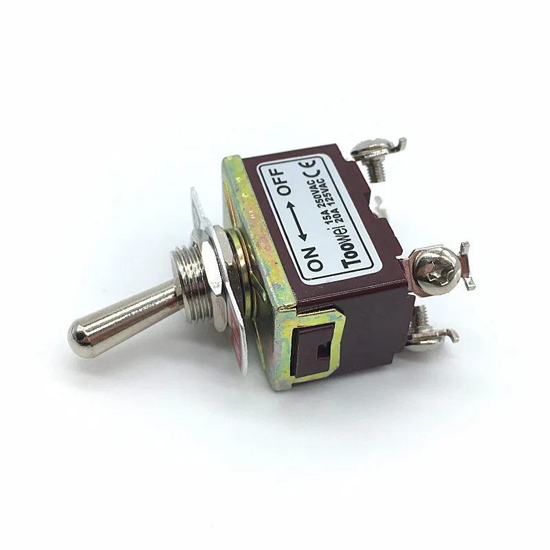 1 шт. блокирующий тумблер серебряные контакты 4 контактный винт ВКЛ./ВЫКЛ.