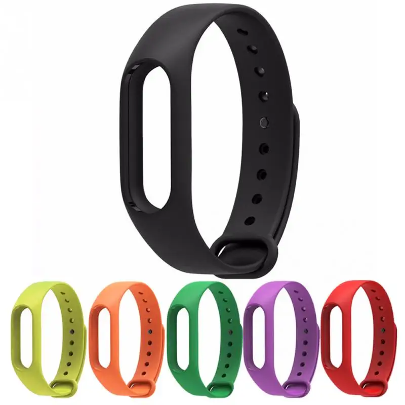 Сменный ремешок для часов силиконовый браслет Xiaomi mi Band 2 умный Браслет без