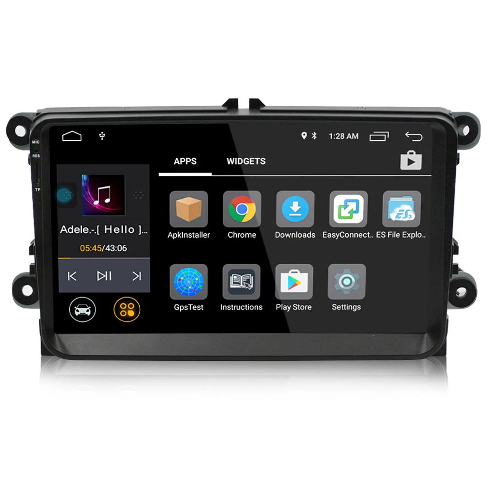 Автомобильный мультимедийный плеер Android 8 0 2 Din 9 дюймов автомобильный