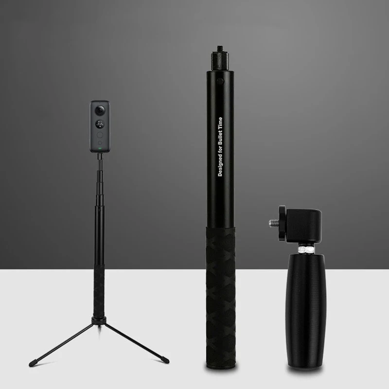 Держатель стабилизатора для селфи с поворотной ручкой Insta360 One X / Insta 360 Vr