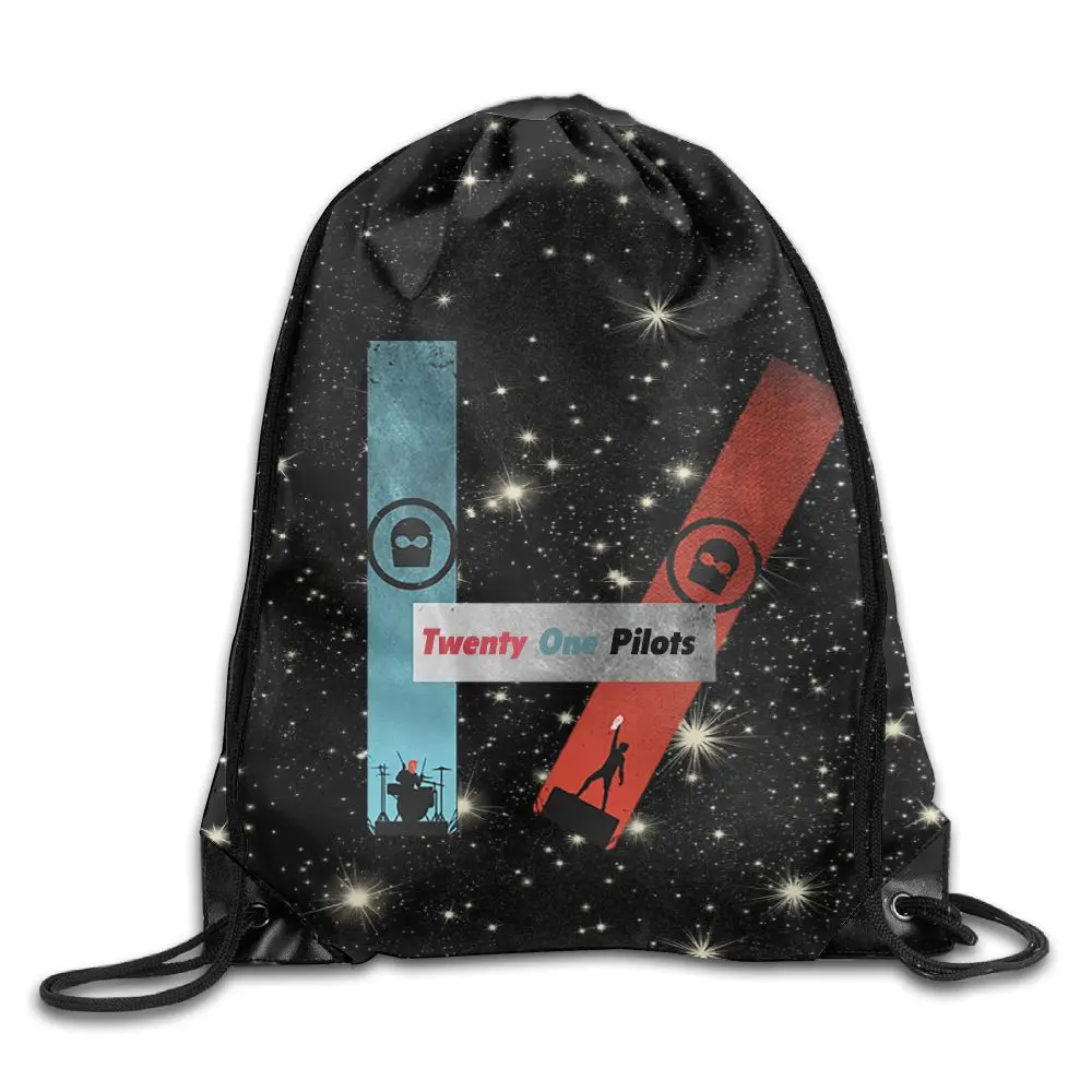 SAMCUSTOM twenty one pilots 3D принт Плечи сумка ткань рюкзак для мужчин и женщин Порт Шнурок