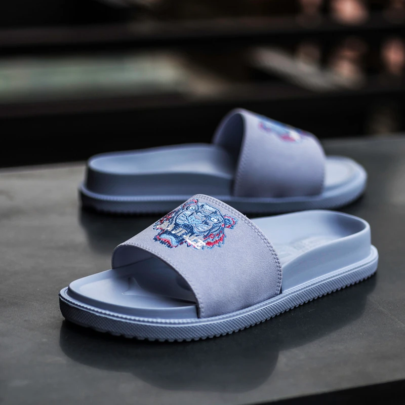 Вьетнамки мужские домашние тапочки шлепанцы Pantuflas в виде акул Hausschuhe chaussure homme Zapatos
