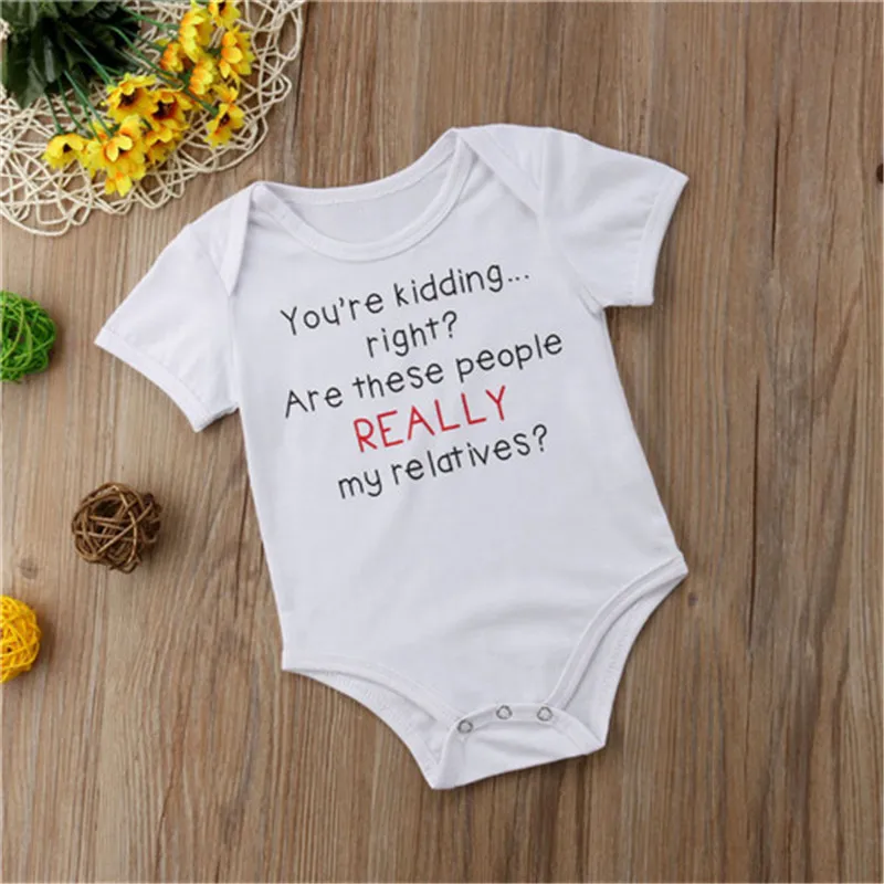 2019 Musim Panas Baru Bayi Bayi Bayi Anak Laki-laki Anak Perempuan Bodysuit Jumpsuit Katun Pakaian Pakaian Set Bayi Bodysuit O-Leher 0-24 M