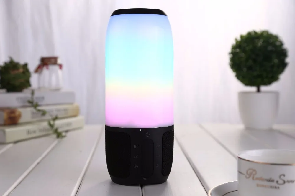 Oloey Z9 Прохладный светодиодный Беспроводной Bluetooth Динамик супер бас стерео