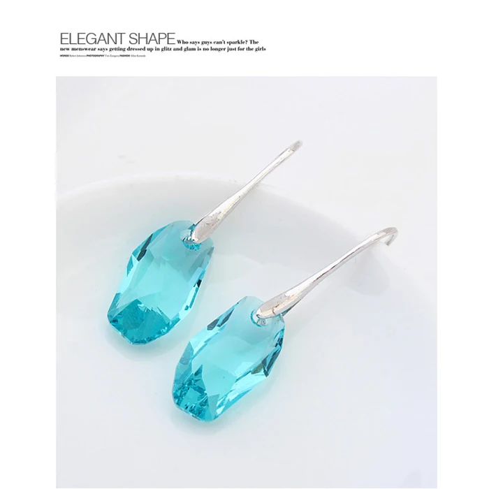 Malanda Кристалл от Swarovski Подвески Висячие серьги для женщин Роскошные новые модные брендовые Висячие серьги Свадебные ювелирные изделия подарок