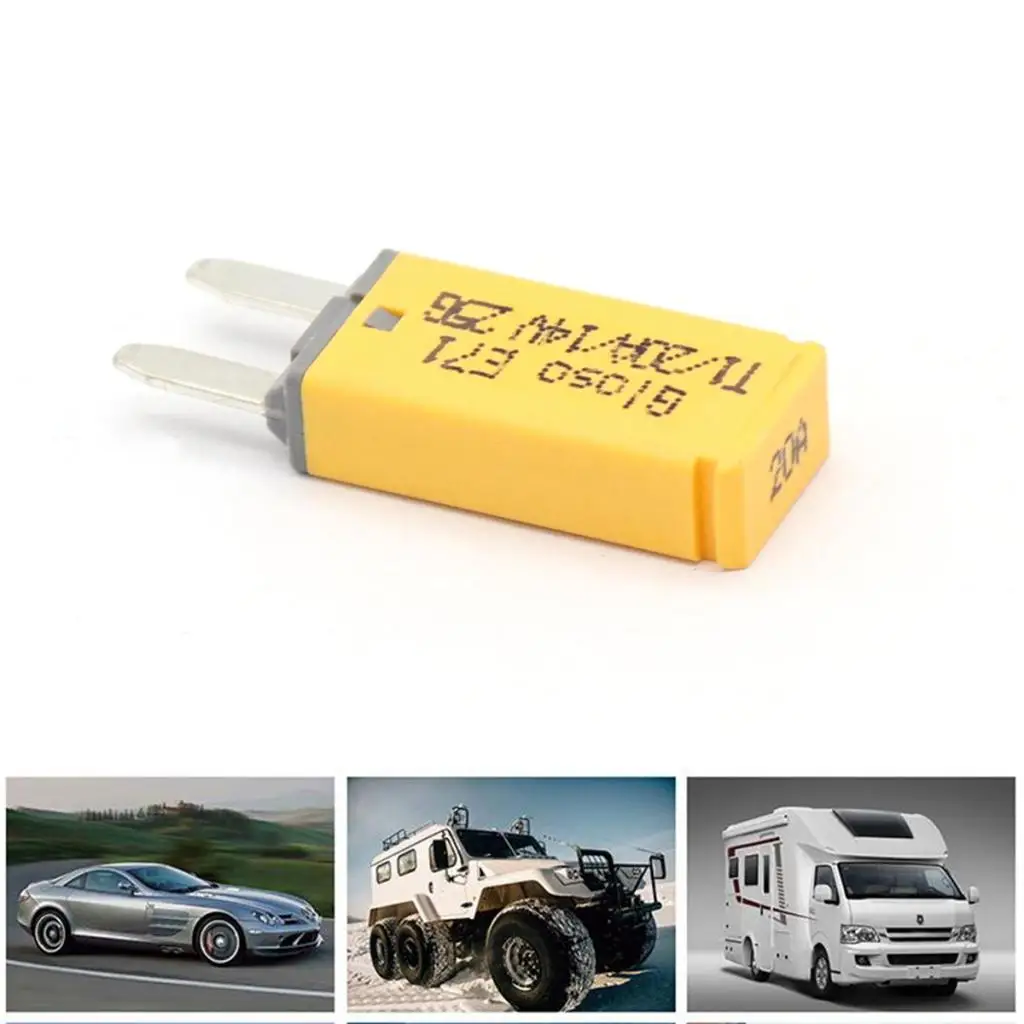 20A 14V DC автомобильный мини предохранитель для автомобиля сброс предохранителя