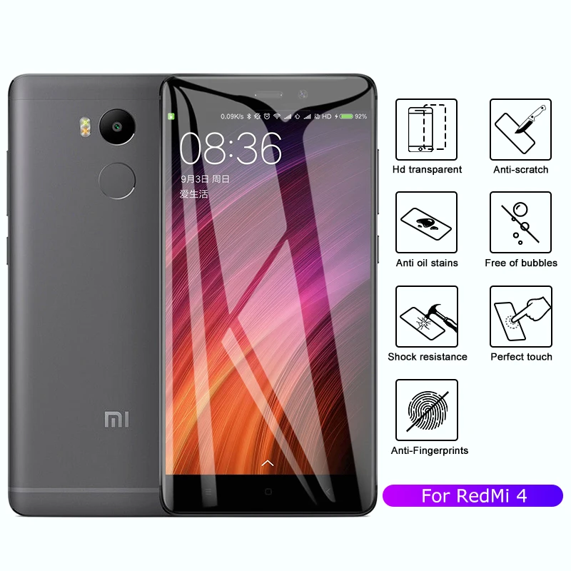 2.5D 9H защита для экрана закаленное стекло Xiaomi Redmi Mi 6A Note 3 4 5 7 Pro 4A 3S 5D 0 26 мм Защитное