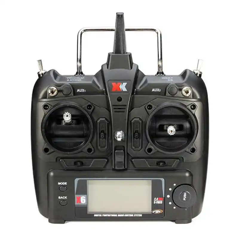 Высокоскоростная система XK K100 Falcom 6CH Flybarless 3D6G Высокое качество RC вертолет RTF для