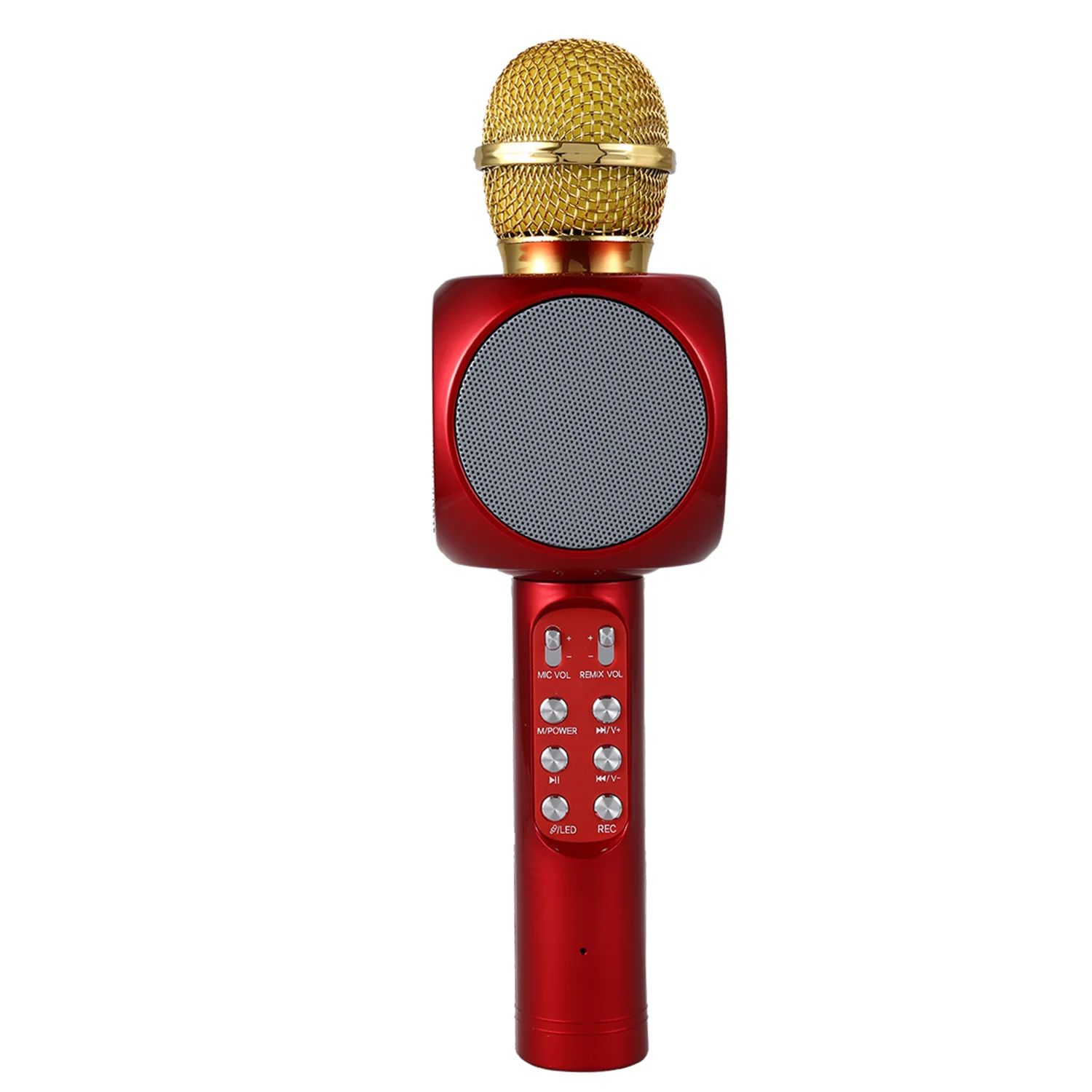 WS1816 беспроводной Bluetooth KTV караоке микрофон динамик USB светодиодный светильник |