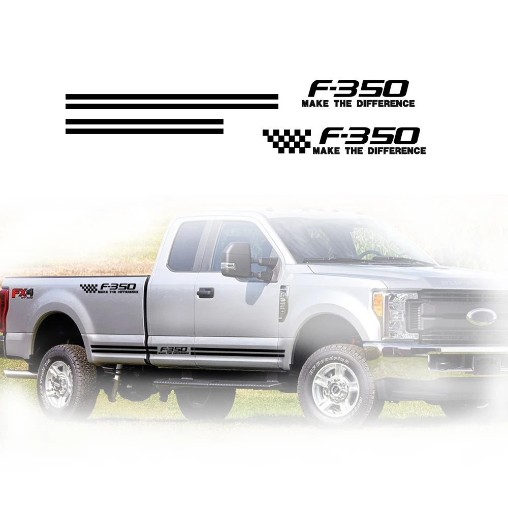 Наклейки на боковые кузова автомобиля для Ford F350 пикап грузовик пользовательские