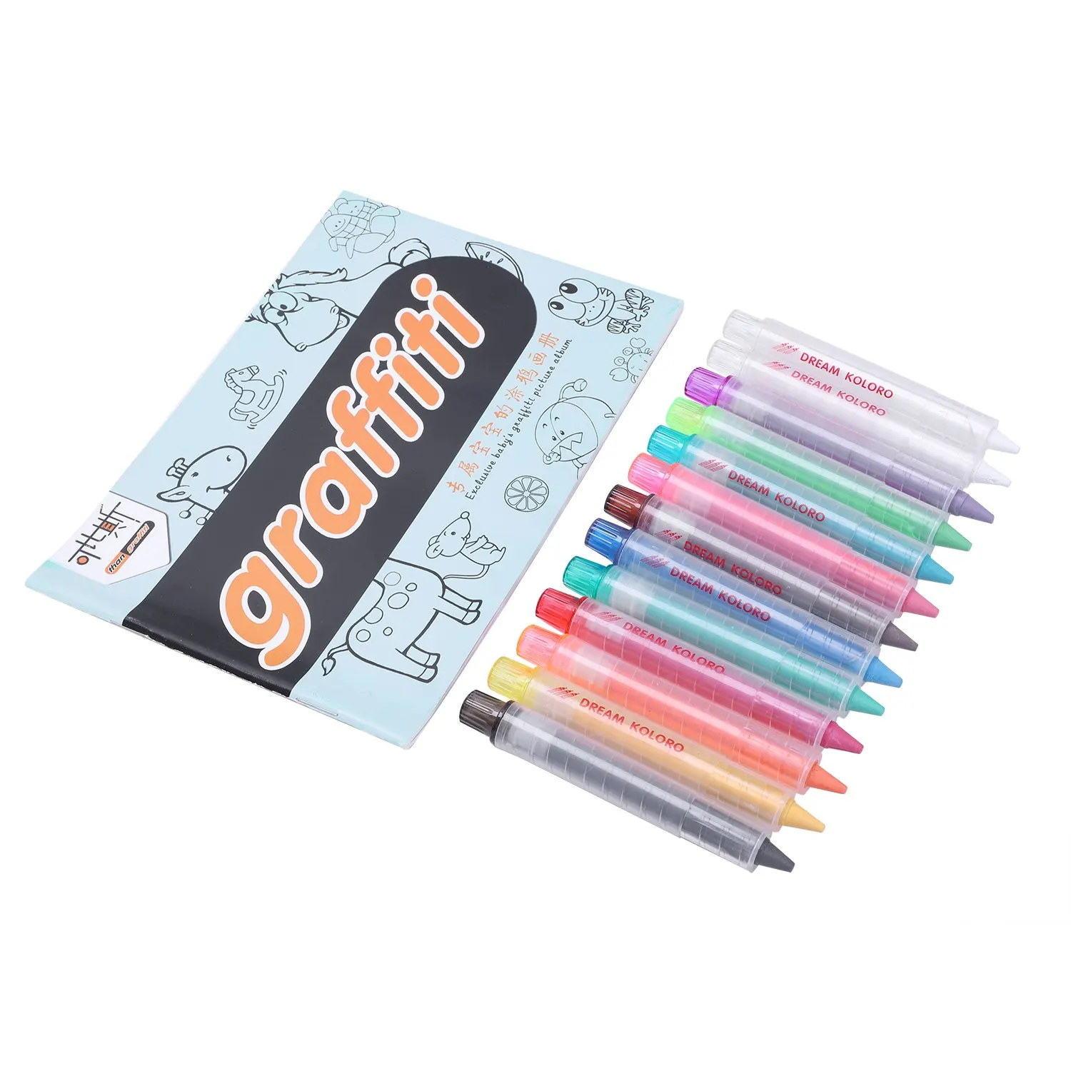 12 Pieces Painting Color Chalk Graffiti Blackboard Crayons Food Grade Environmental Water Soluble Marke | Канцтовары для офиса и
