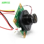 Широкоугольная камера видеонаблюдения с объективом 1,8 мм HD 1200TVL, Модульная плата с IR-CUT и BNC-кабелем, купольная Пуля безопасности