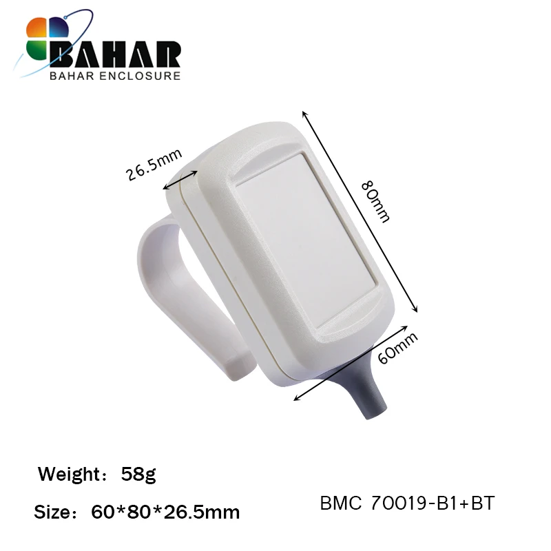 Ручной Электронный пластик ABS 5 шт. корпус от Bahar 80*60*24 мм BMC70019 B + BT|Соединители| |