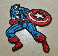hot sale knight america full body comics super hero iron on patches sew on patchappliques made of cloth100 quality