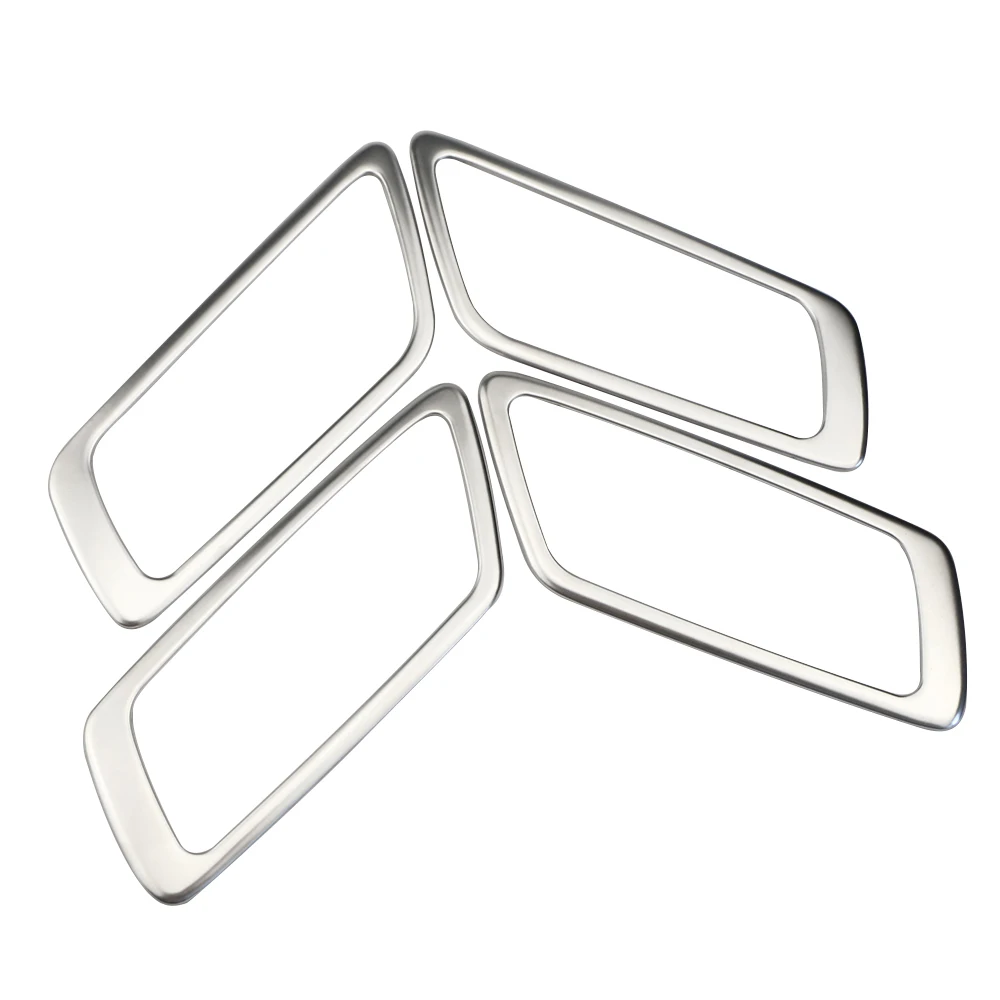 

4X Stainless Steel Car Door Inner Inside Handle Bowl Frame Trim Sticker for Toyota C-HR CHR 2017 2018 Accessories