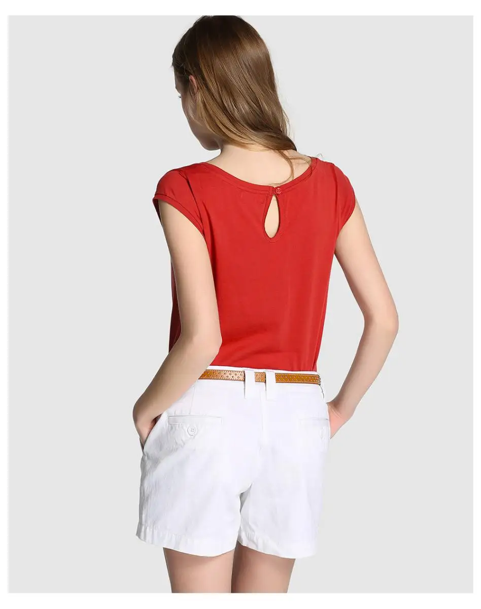 Короткая женская формула молодой белый с поясом|Женские шорты| |