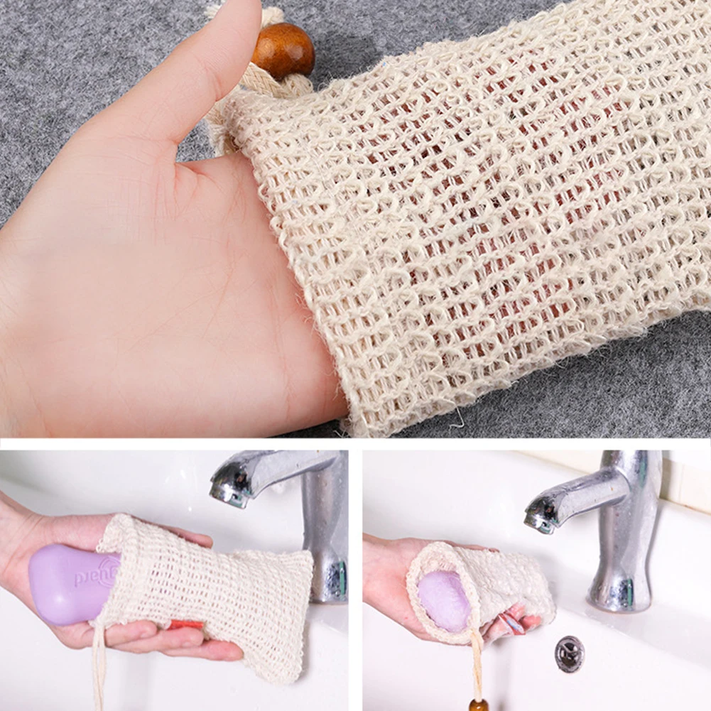 Пенообразующий блистерный мешок для мыла пакетики сетчатый инструмент ванной