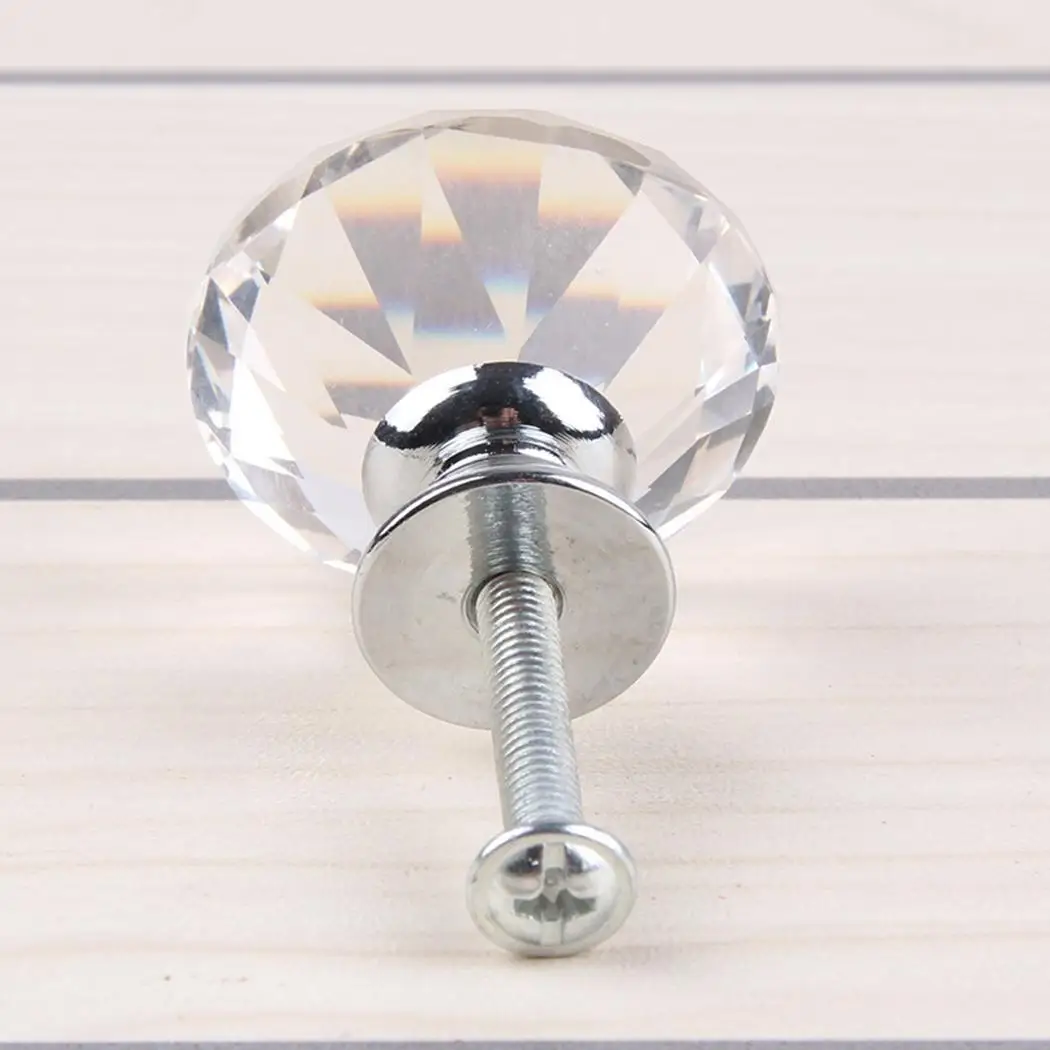 bookcases drawers Modern dresser Knobs cupboards Crystal Drawer Cabinet Transparent Handles New Pull Home Cabinets | Обустройство