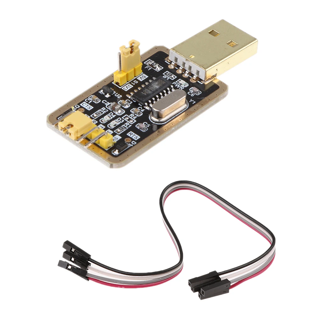 3 В 5 USB в TTL конвертер CH340G UART серийный адаптер модуль золотой | Компьютеры и офис