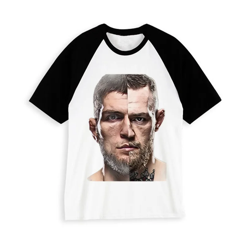 Горячая Распродажа Khabib Nurmagomedov Мужская/женская футболка с принтом на заказ