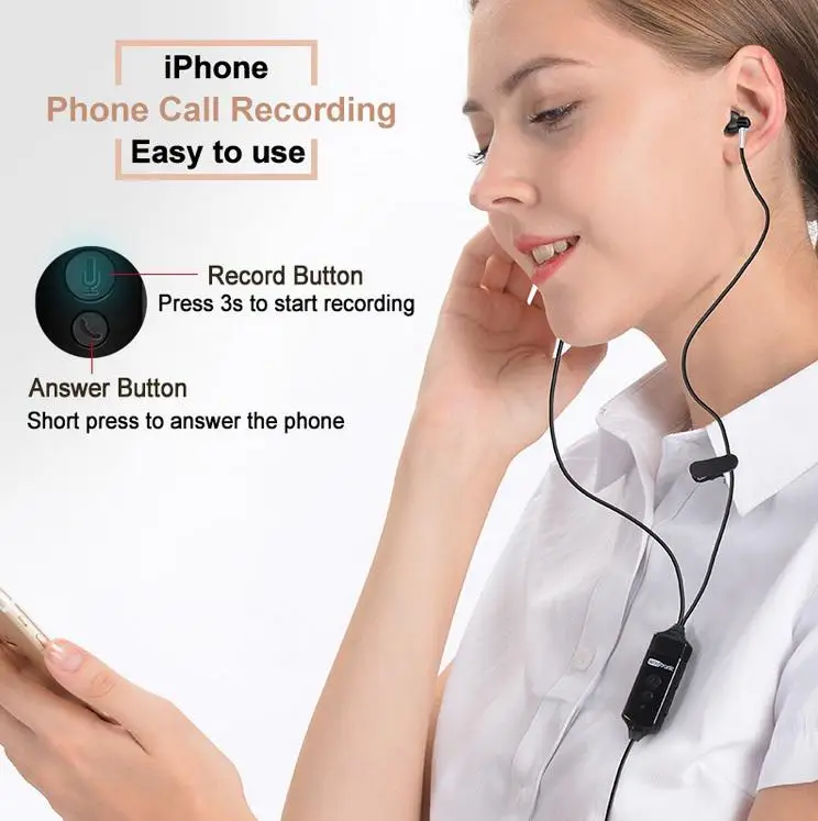 Беспроводные наушники BEESCLOVER для iPhone Skype WeChat Facebook | Электроника