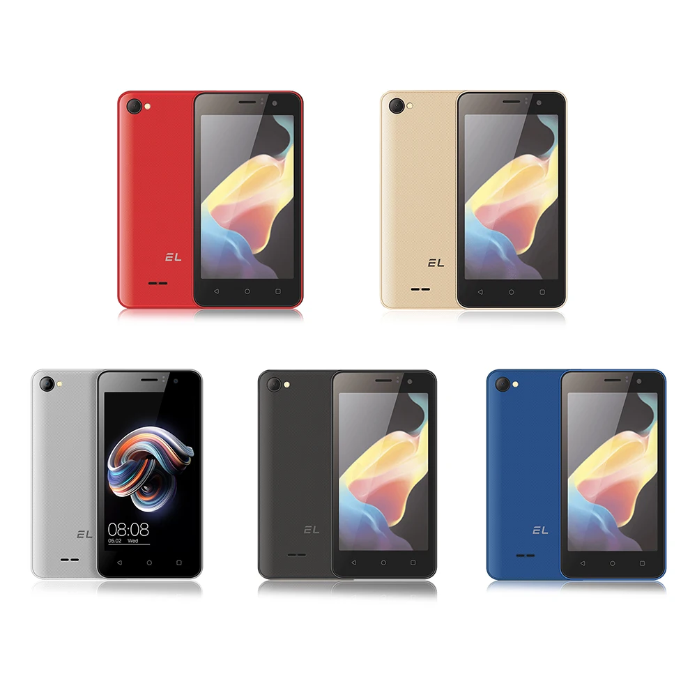 EL W45 3g смартфон 4 5 дюймов Android 6 0 MTK6580 четырехъядерный 512 МБ ОЗУ 8 Гб ПЗУ 5.0MP + 1.0MP цвета