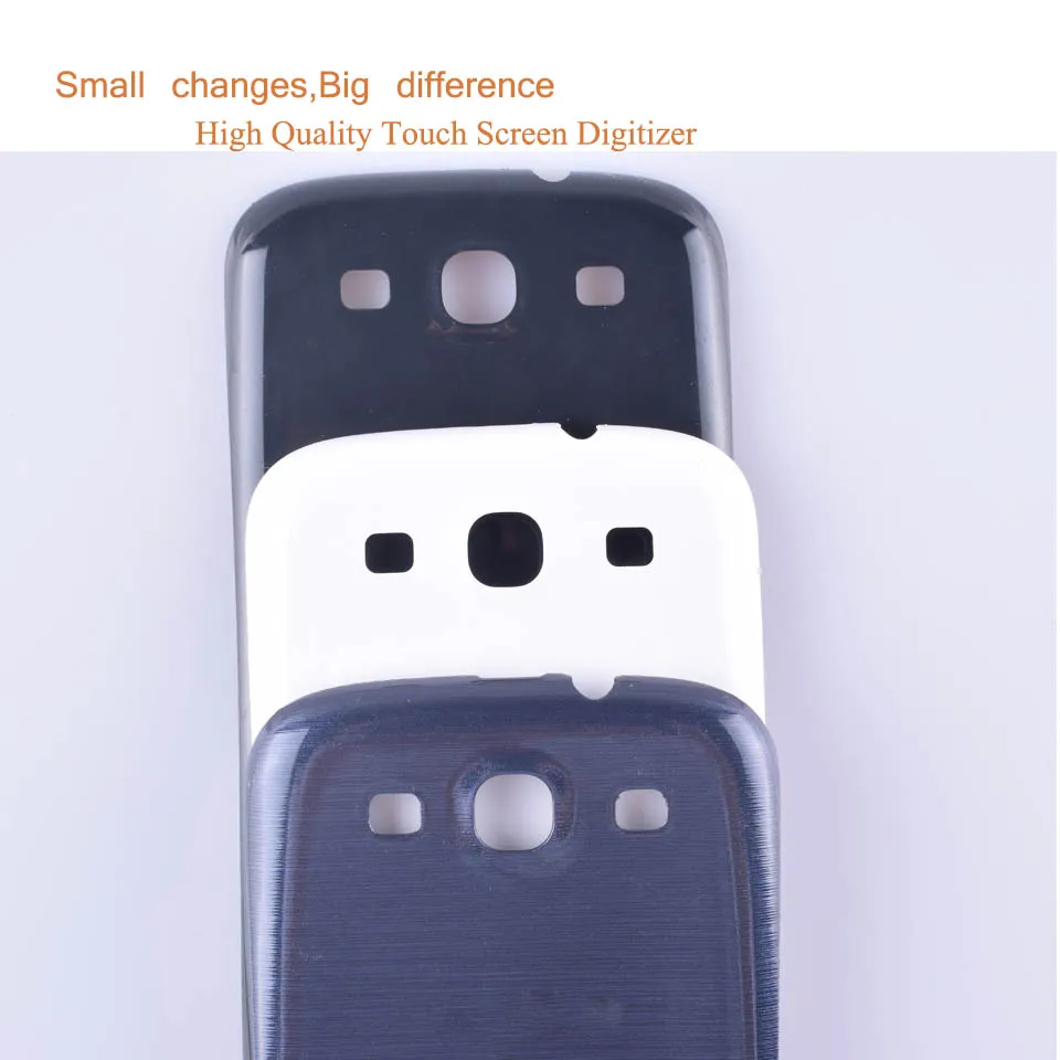 10 шт./лот для Samsung Galaxy S3 i9300 S 3 III 9300 I9305 Крышка батарейного отсека задняя крышка