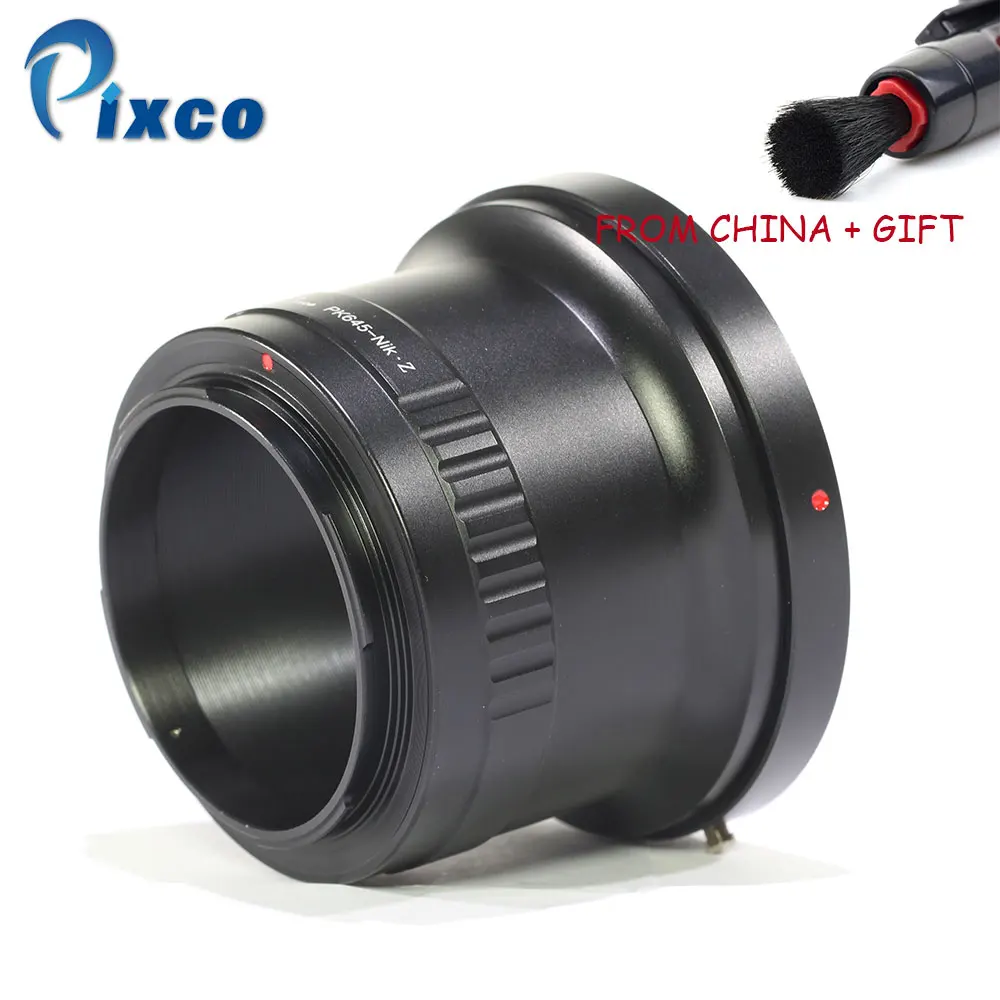 Адаптер для крепления объектива Pixco Φ Z7 Pentax 645 подходит камеры Nikon Z Mount Z6 +
