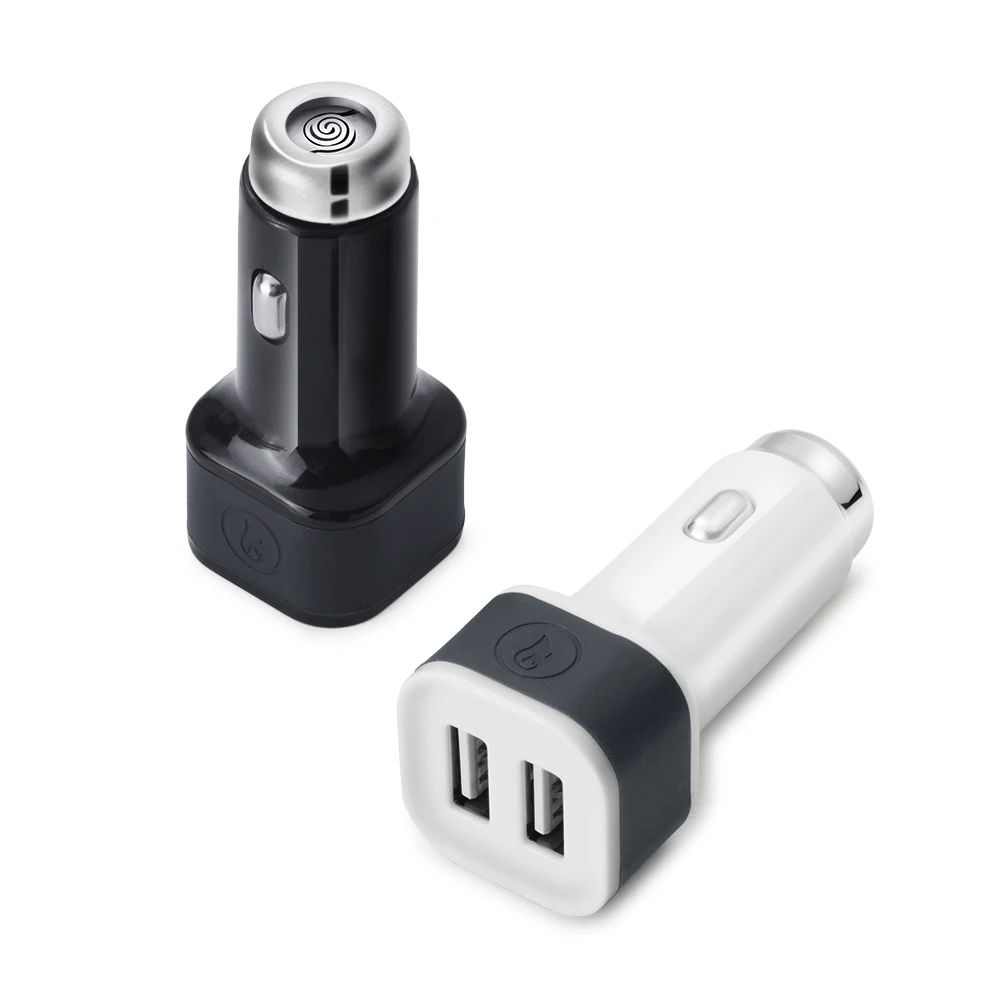 2 в 1 автомобильное зарядное устройство с двумя USB портами и